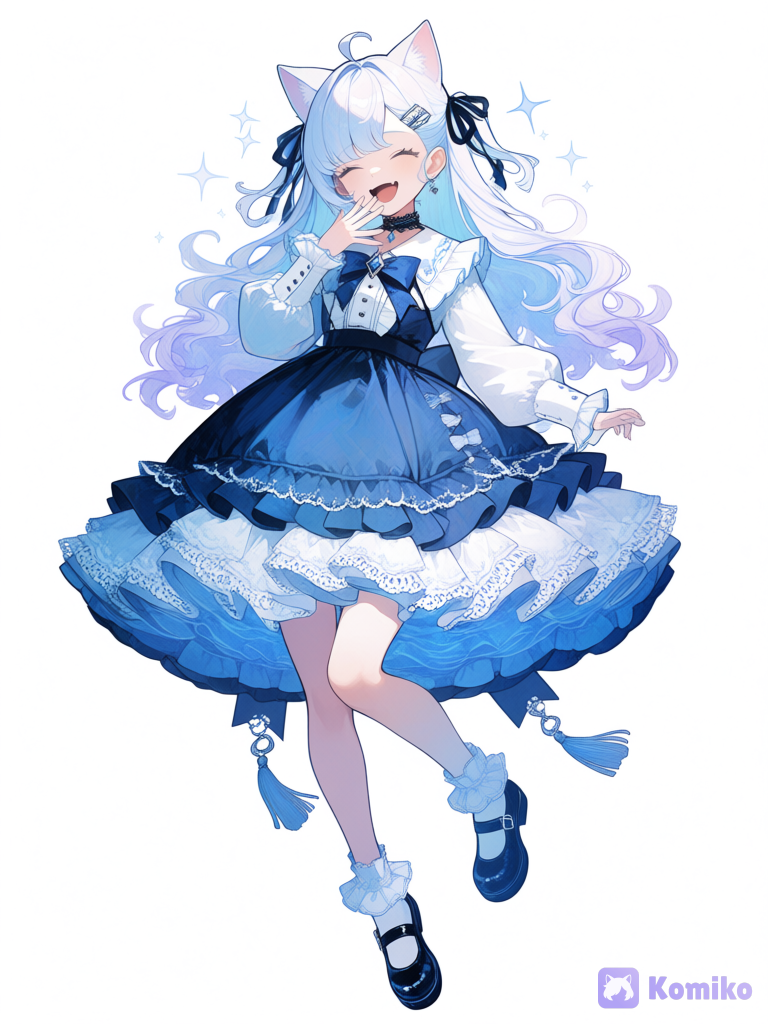 I was messing around, and made her! She's super cute!!!!