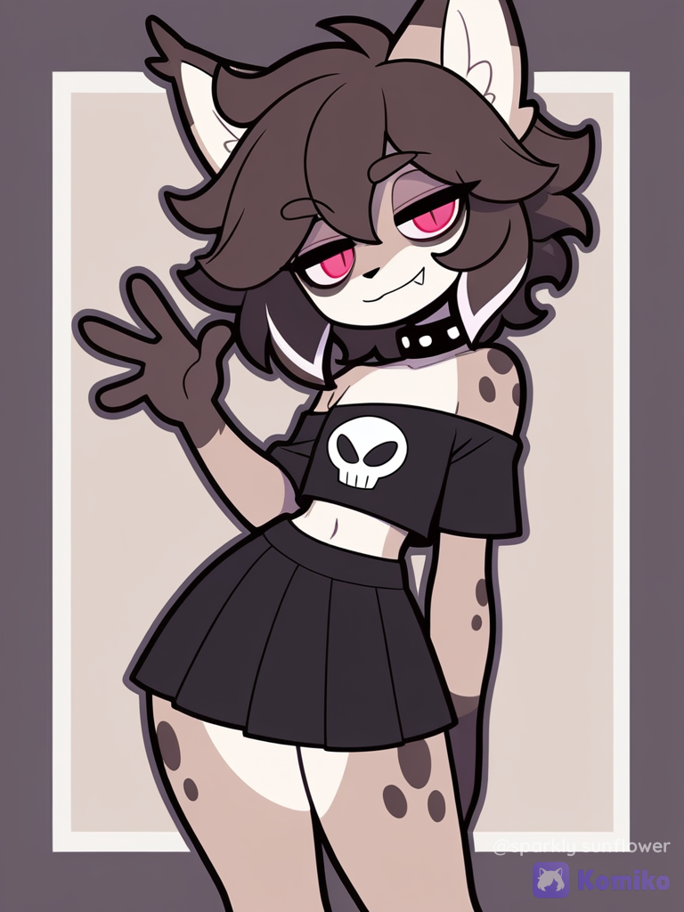 Lynx Boy's Cute Wave 🖤✌️