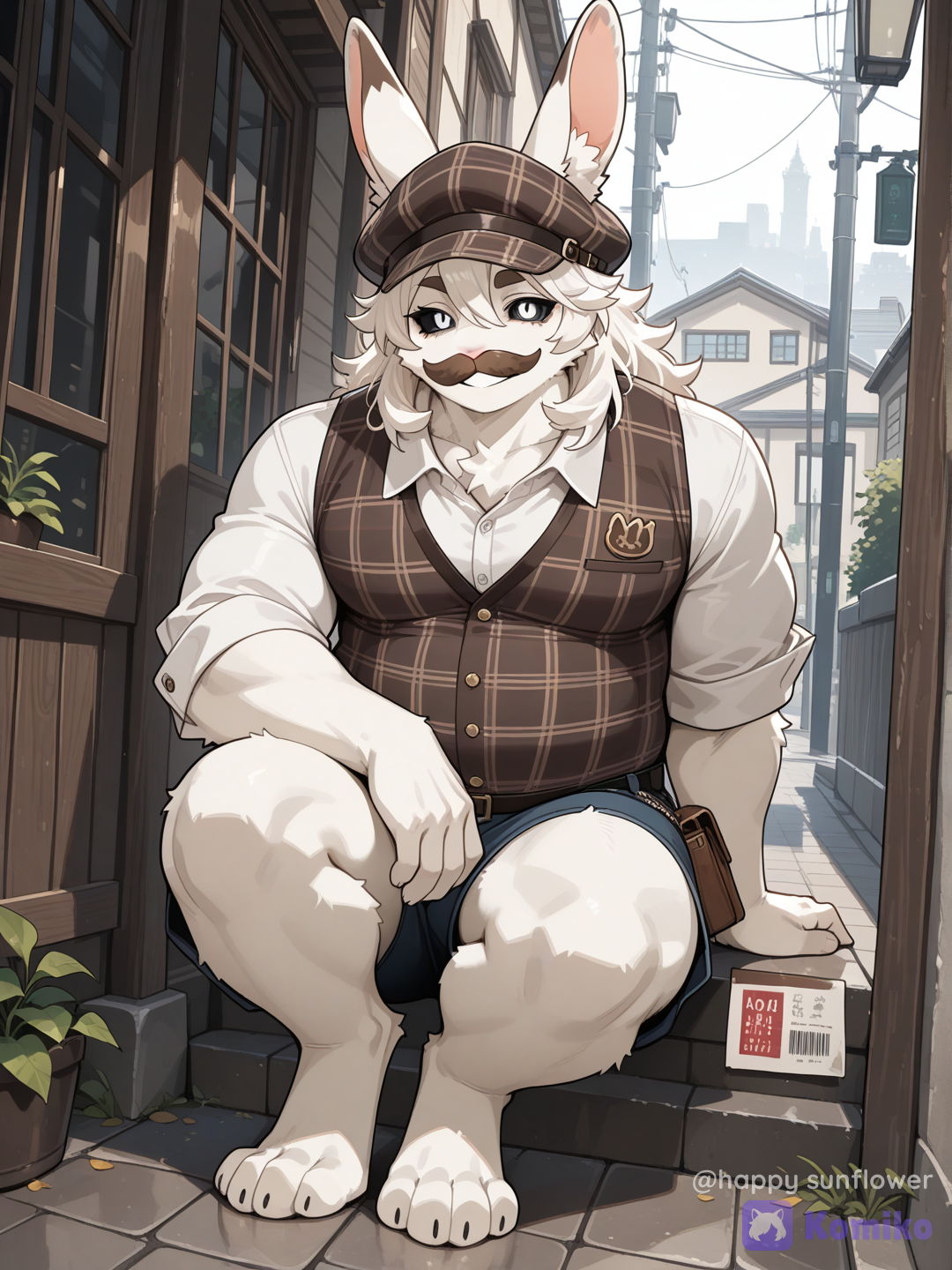 Dapper bun