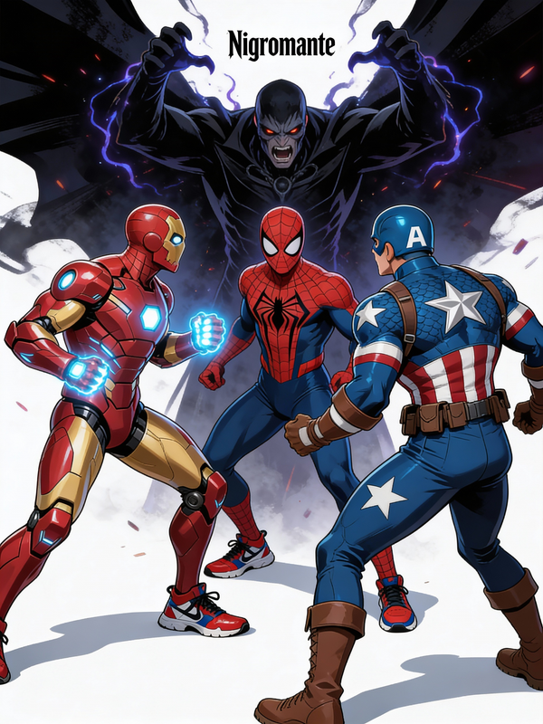 Vengadores vs El nigromante 