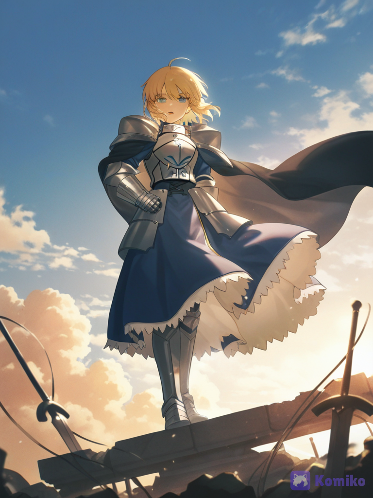 Saber fate series