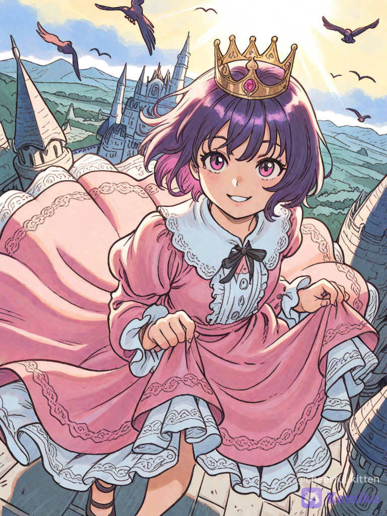Traumprinzessin im Windzauber 👑🌸
