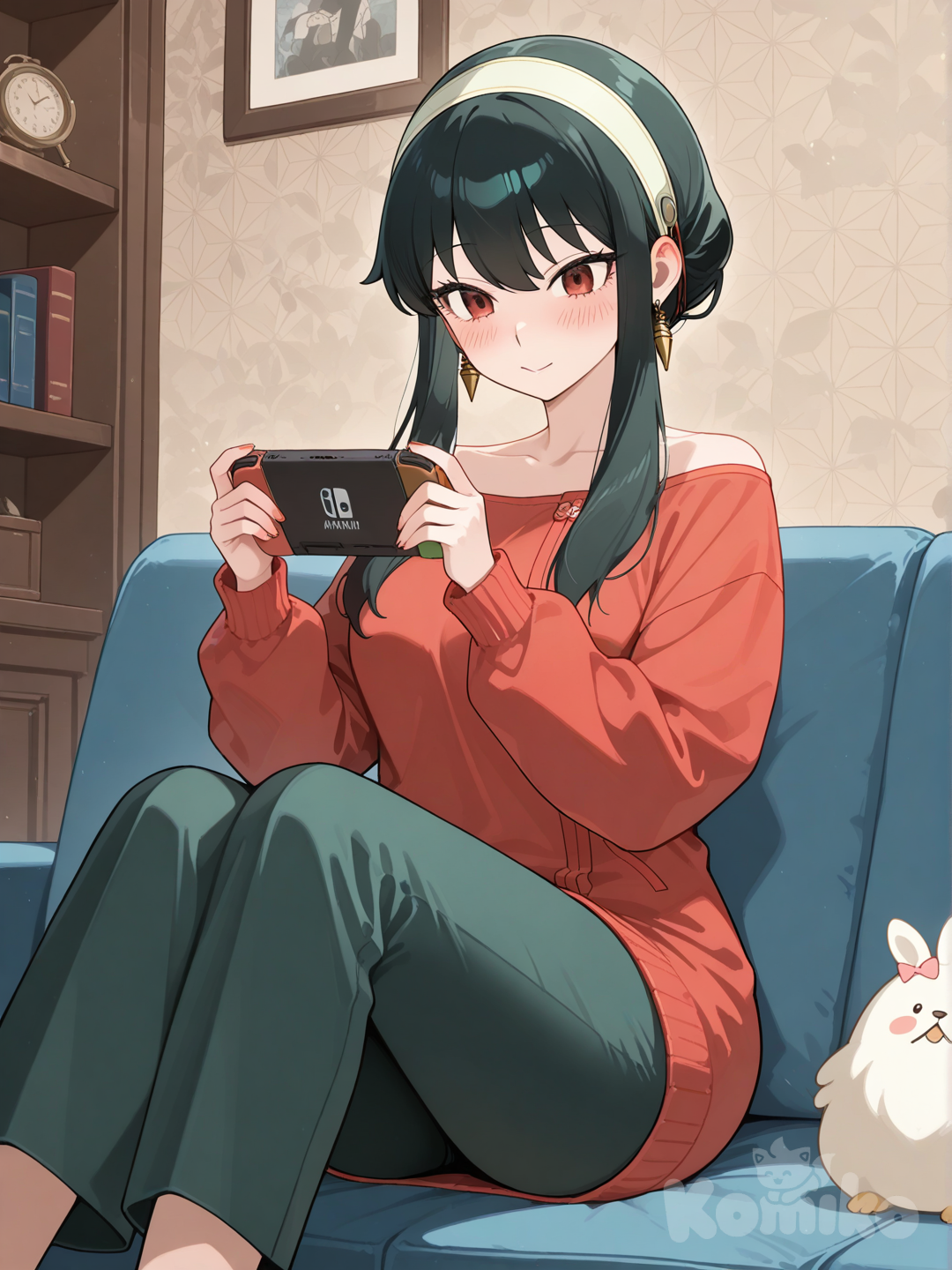 yor playing video games 