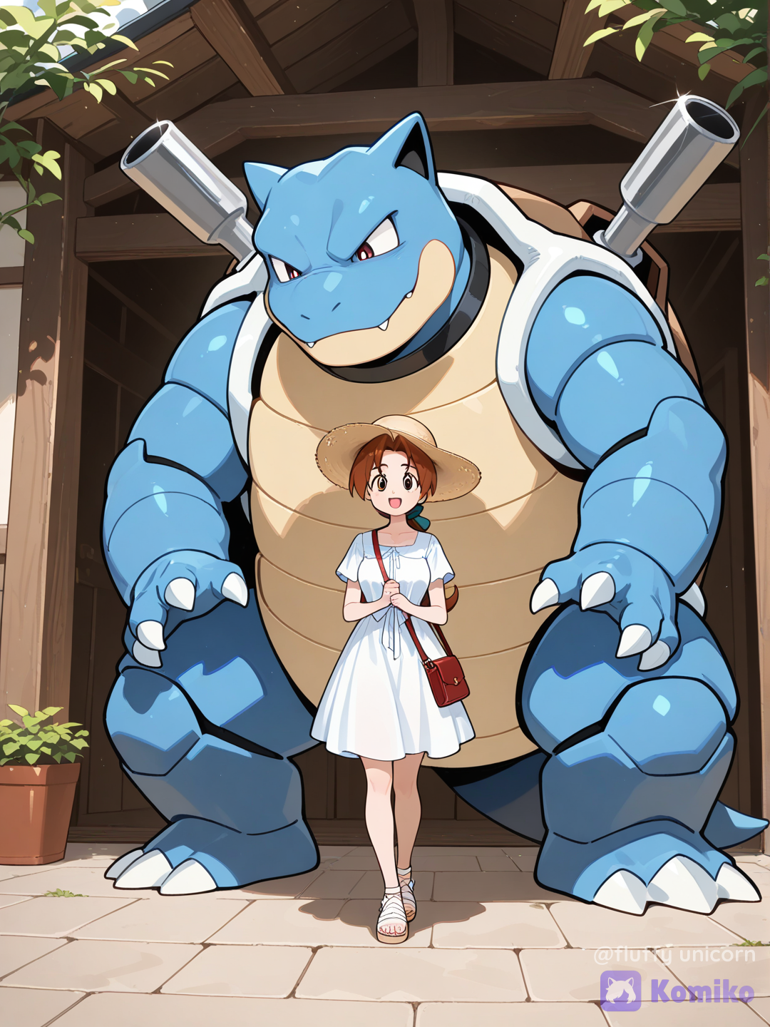 Big man Blastoise! Big man Blastoise! Big man Blastoise!