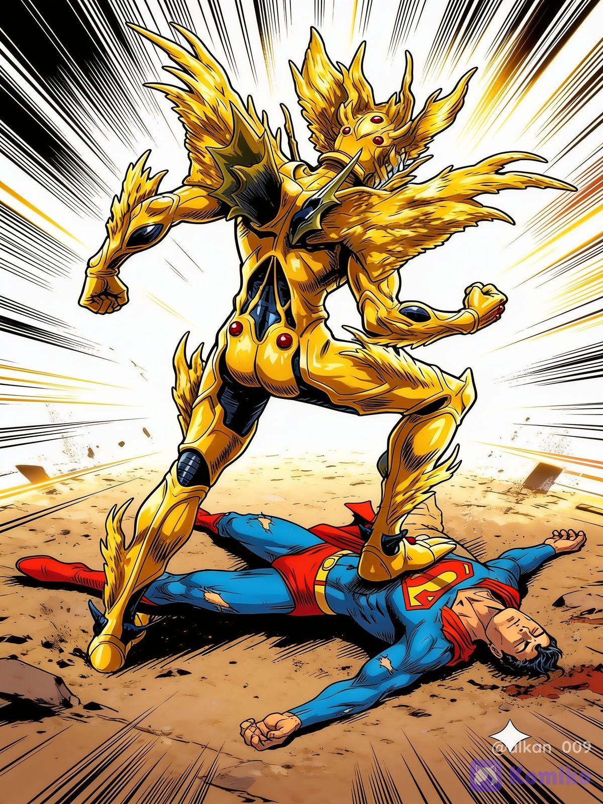 alkanphel vs superman