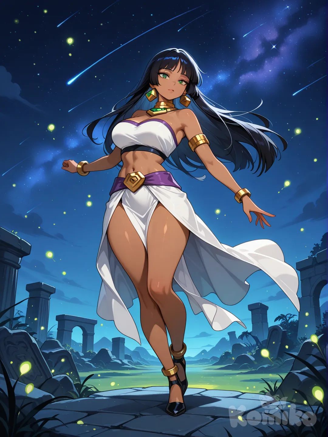 chel morena, el dorado, ojos verdes, dancing, fireflies, jazmines