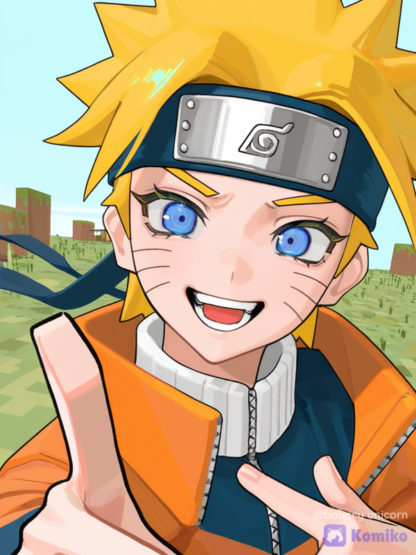 Naruto's Minecraft Smile! ✨