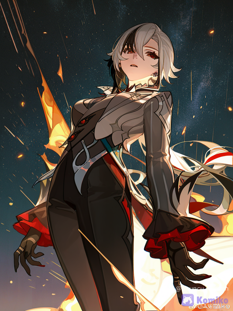 Arlecchino's Starry Fire ✨