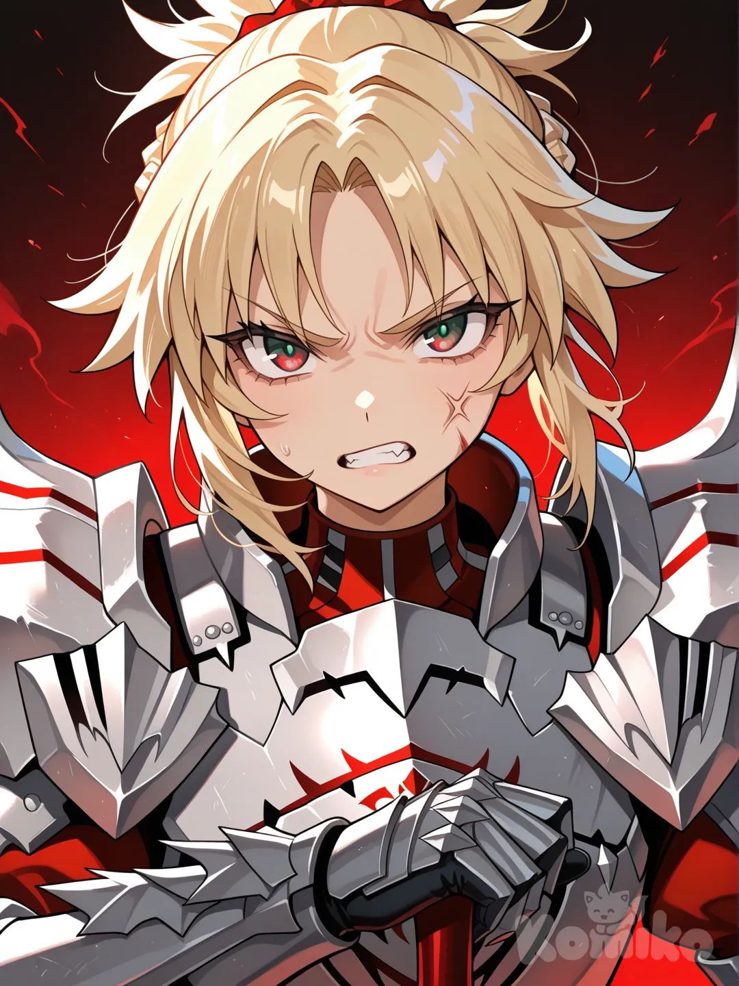 Angry mordred