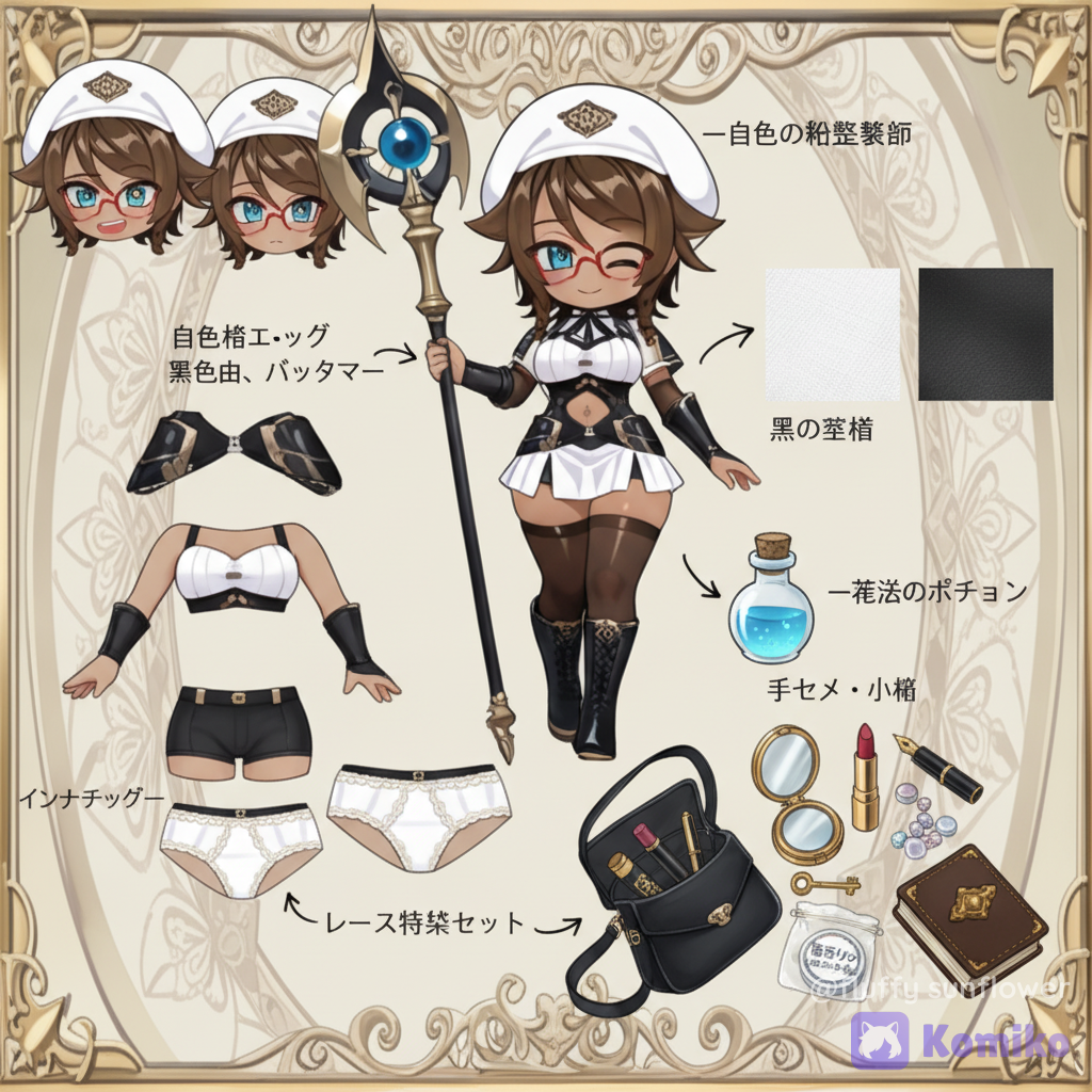 ¡Maga maid kawaii! ✨(´｡• ω •｡`)