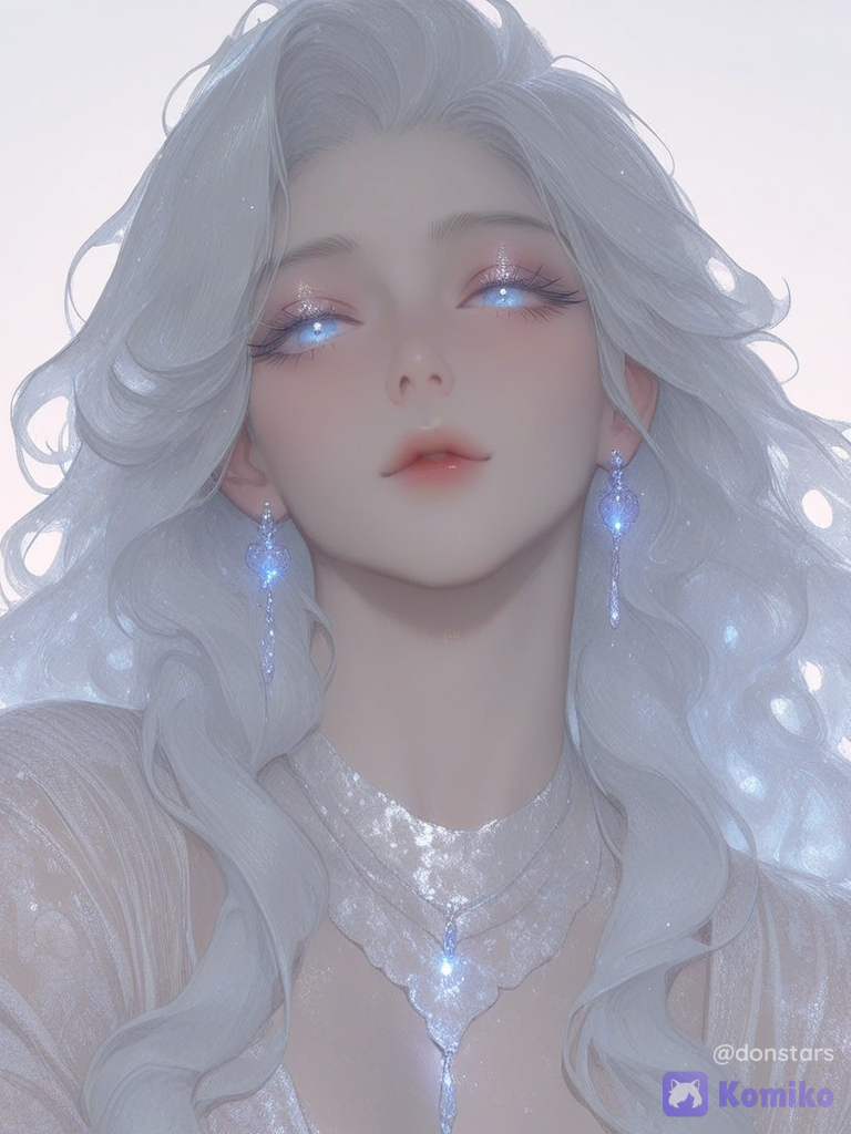 Ethereal Snow Princess Glow ❄️✨