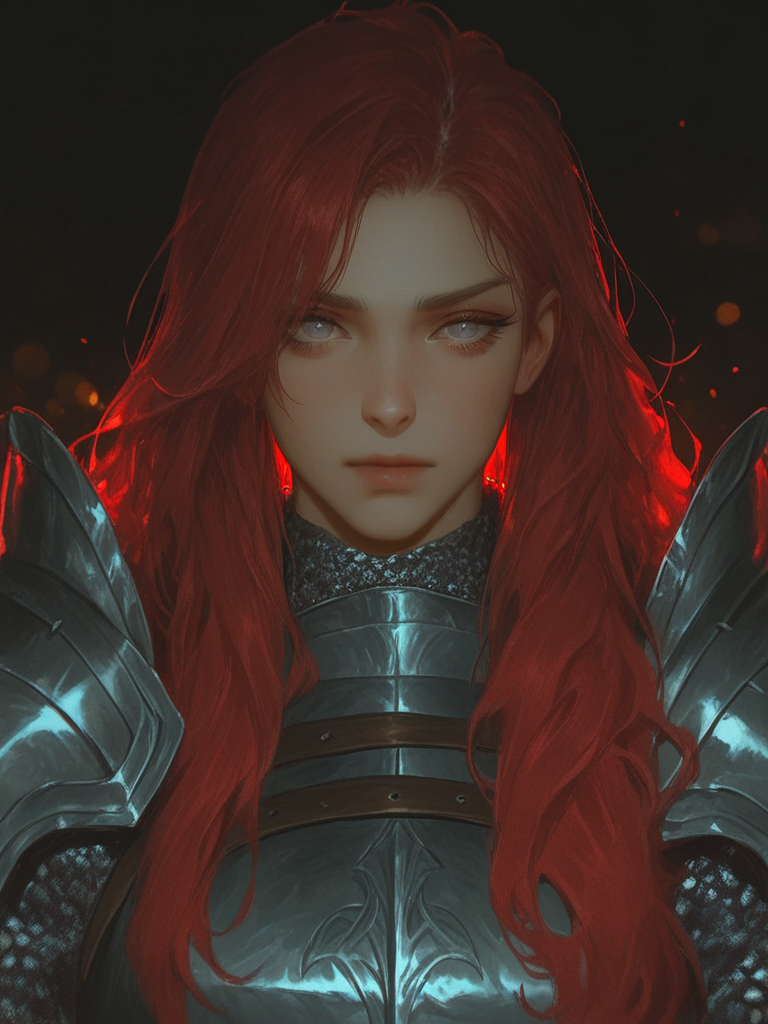 fiery knight