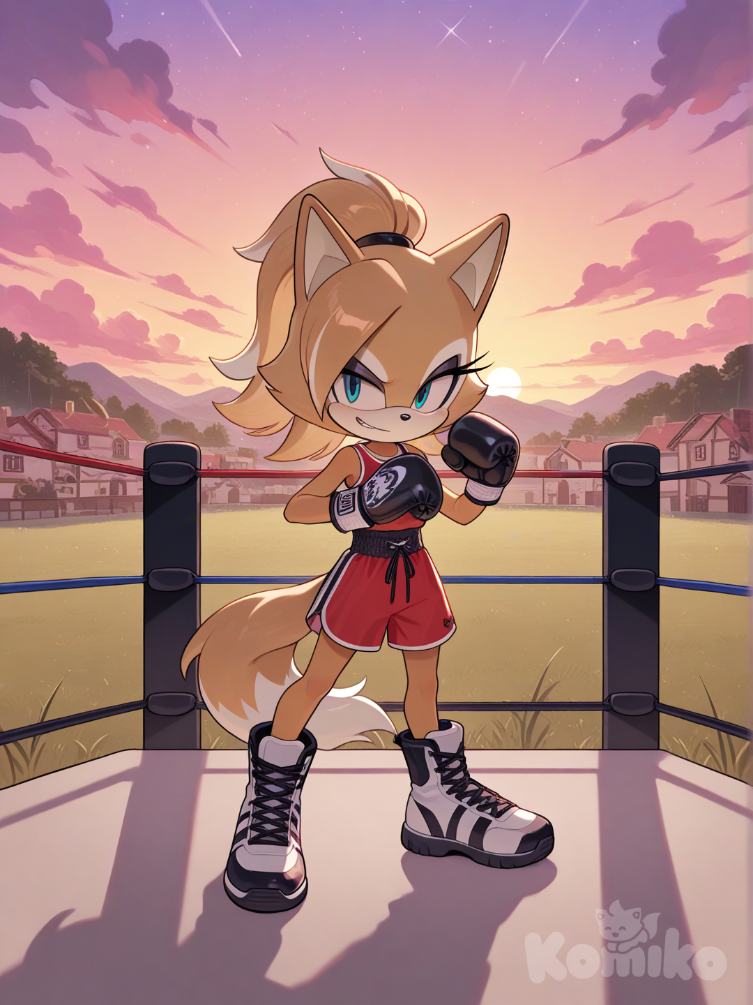 Whisper boxing champ