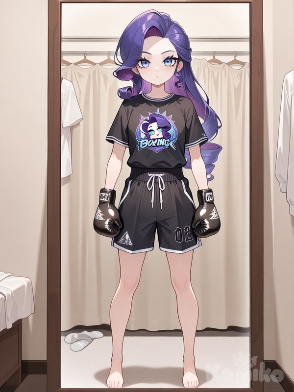 Rarity boxing champ