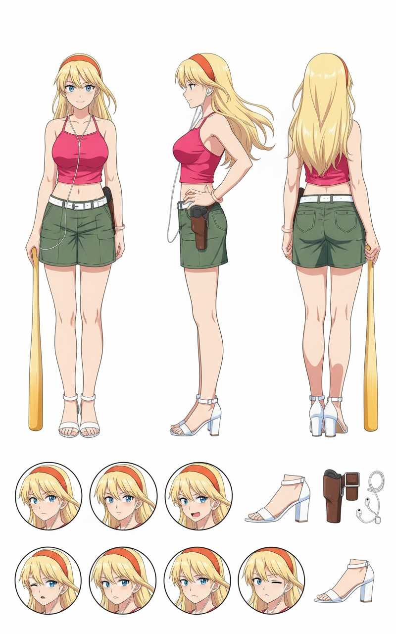 Eda (black lagoon) character sheet