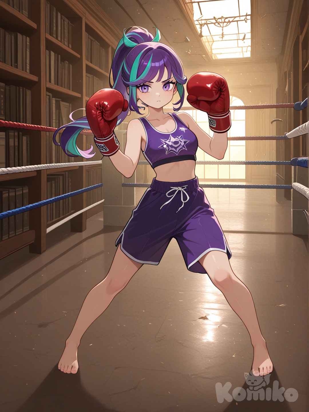 Starlight glimmer boxing champ
