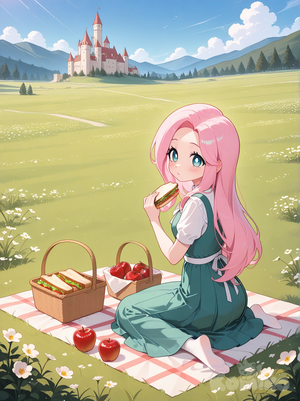 Picnic with fluttershy