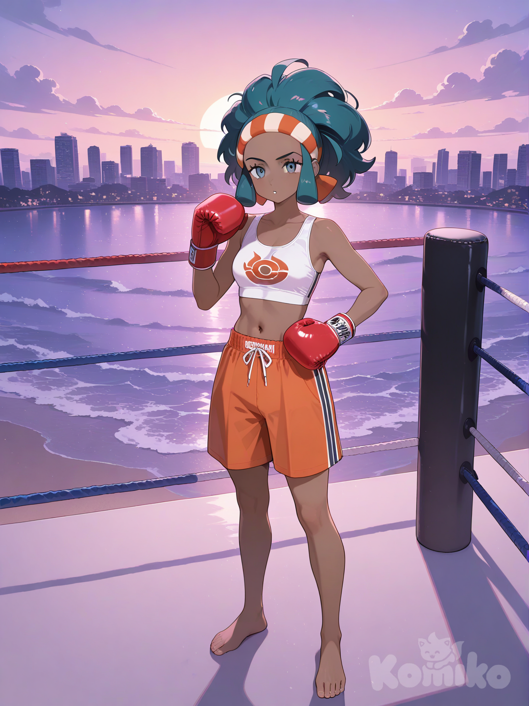 Lenora pokemon boxing champ