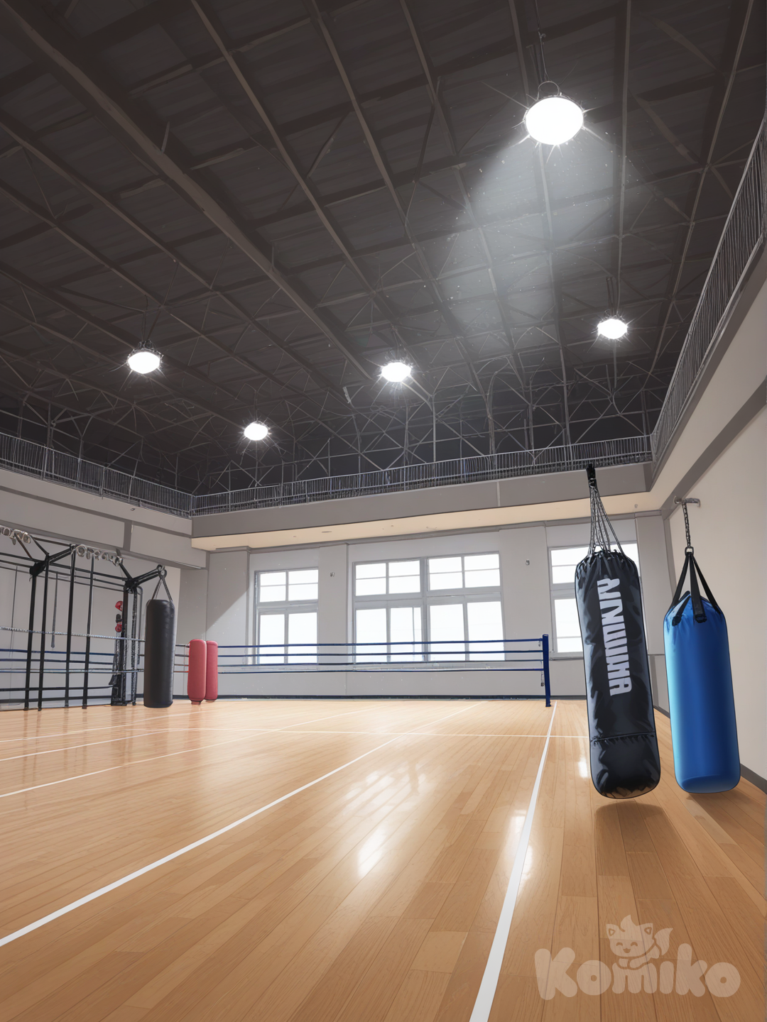 Boxing gym 