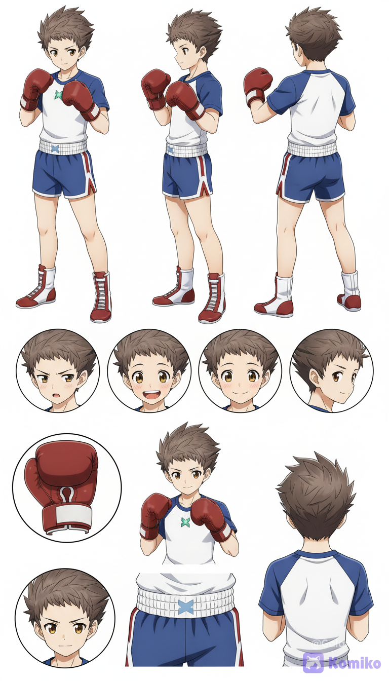 Boxing Rex (xenoblade ) character  sheet