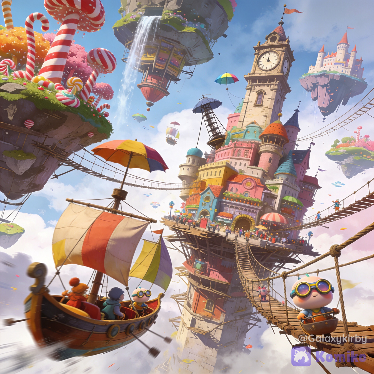 Comedy (boxing also) , clumsy, love life extended empire cities and floating islands