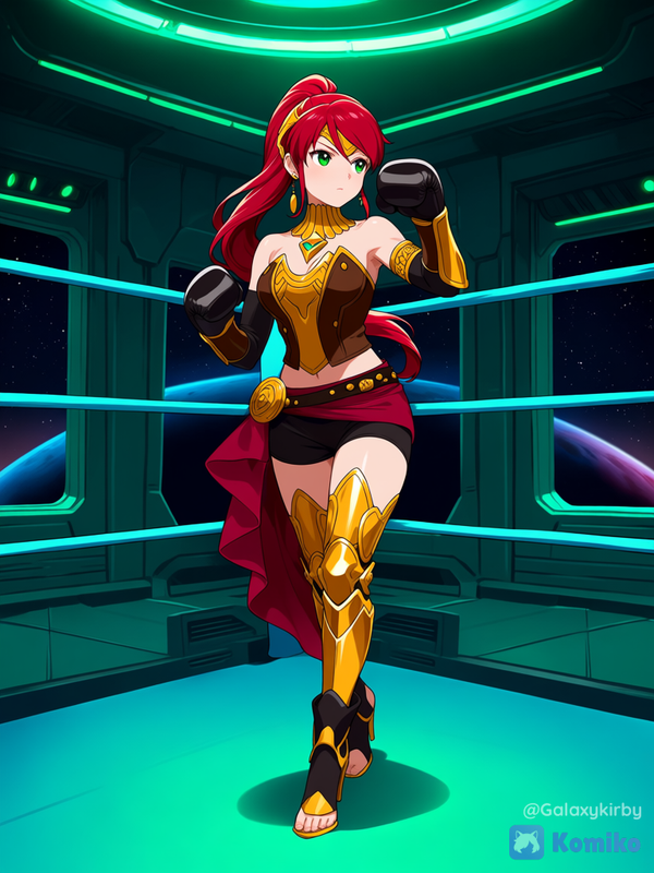 Pyrrha nikos boxing champ