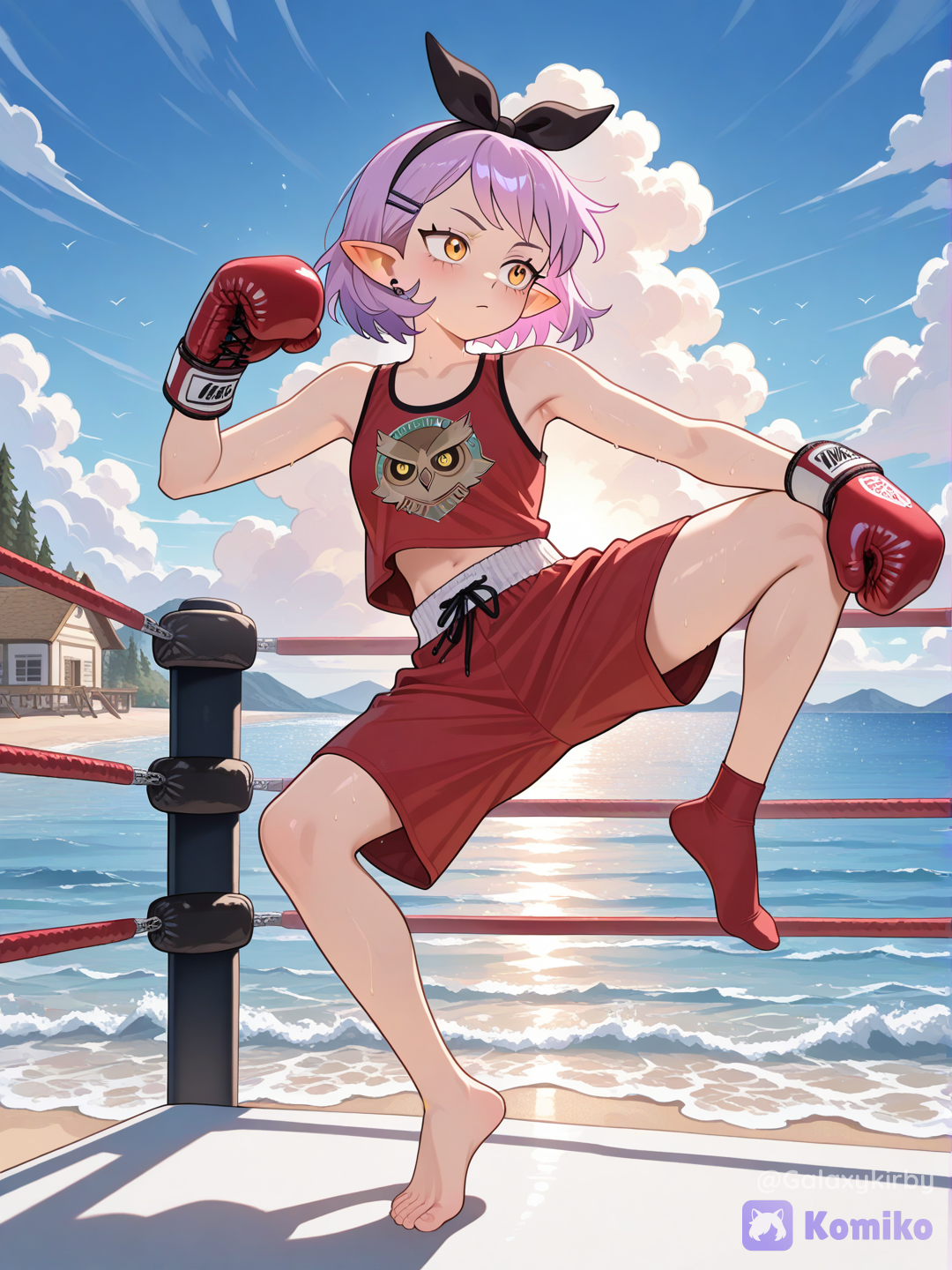 Amity blight boxing champ