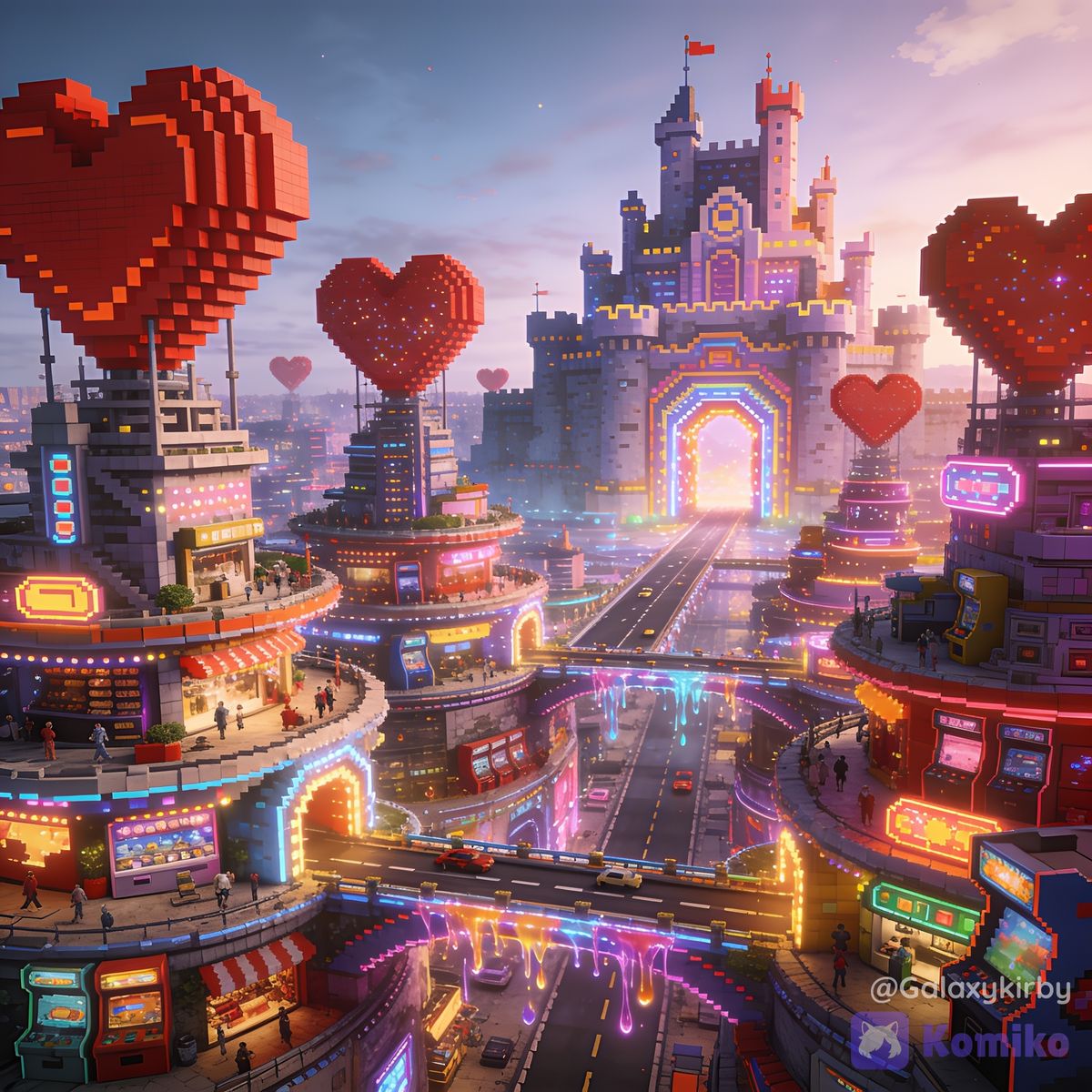 (Wreck it Ralph theme in 3d) arcade city comedy x love empire world of the outside game counsel