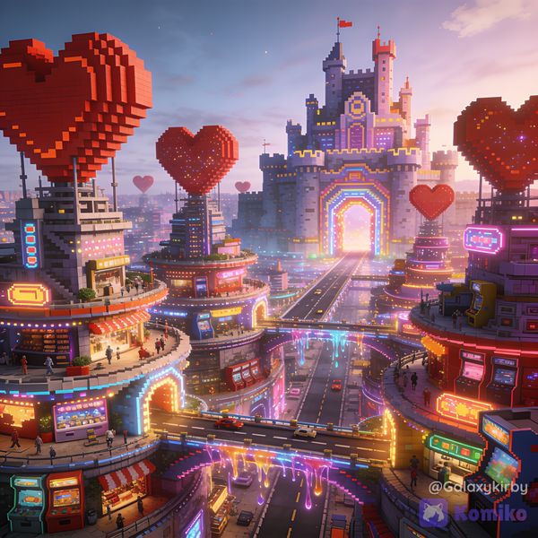 (Wreck it Ralph theme in 3d) arcade city comedy x love empire world of the outside game counsel
