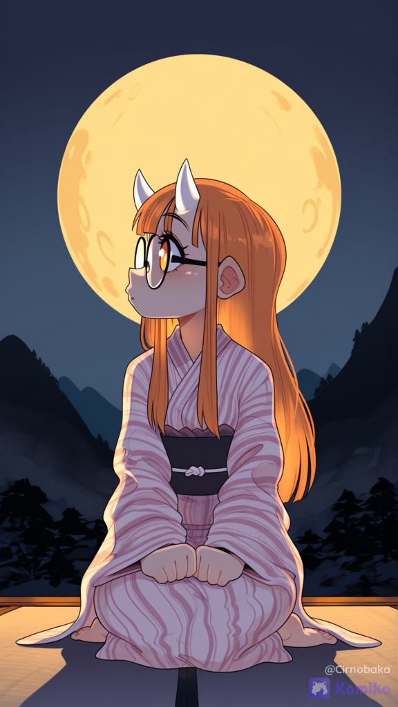 The moon is gigantic