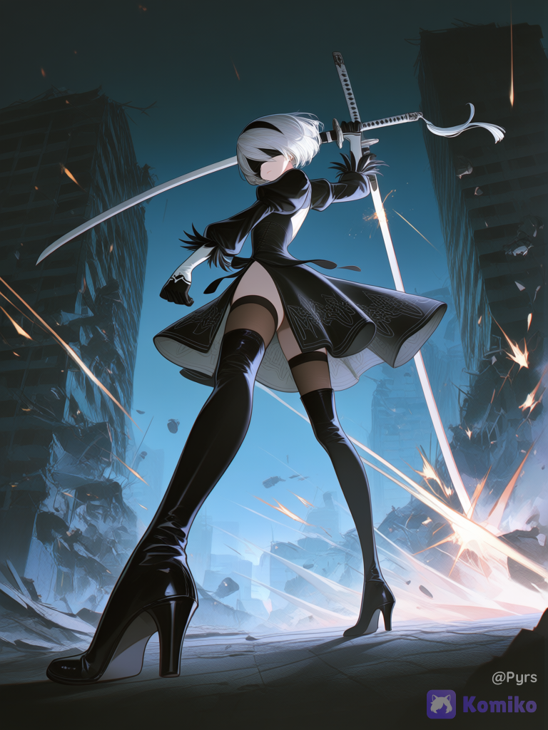 2B a wallpaper