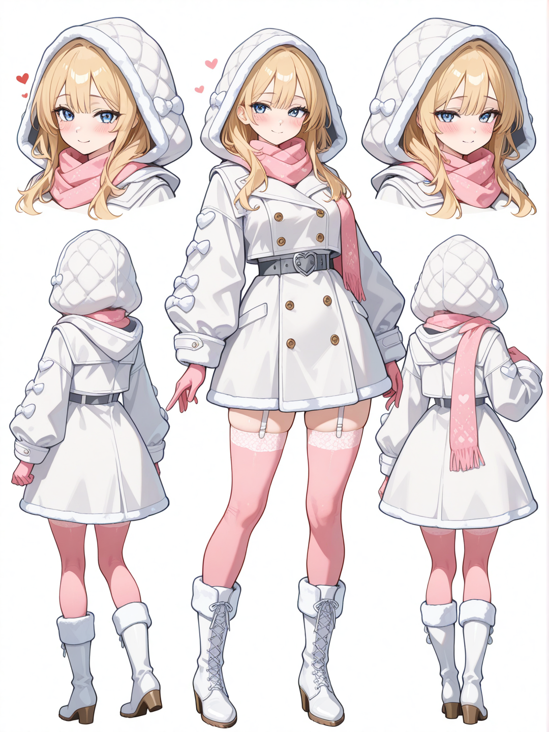 Pretty girl in winter