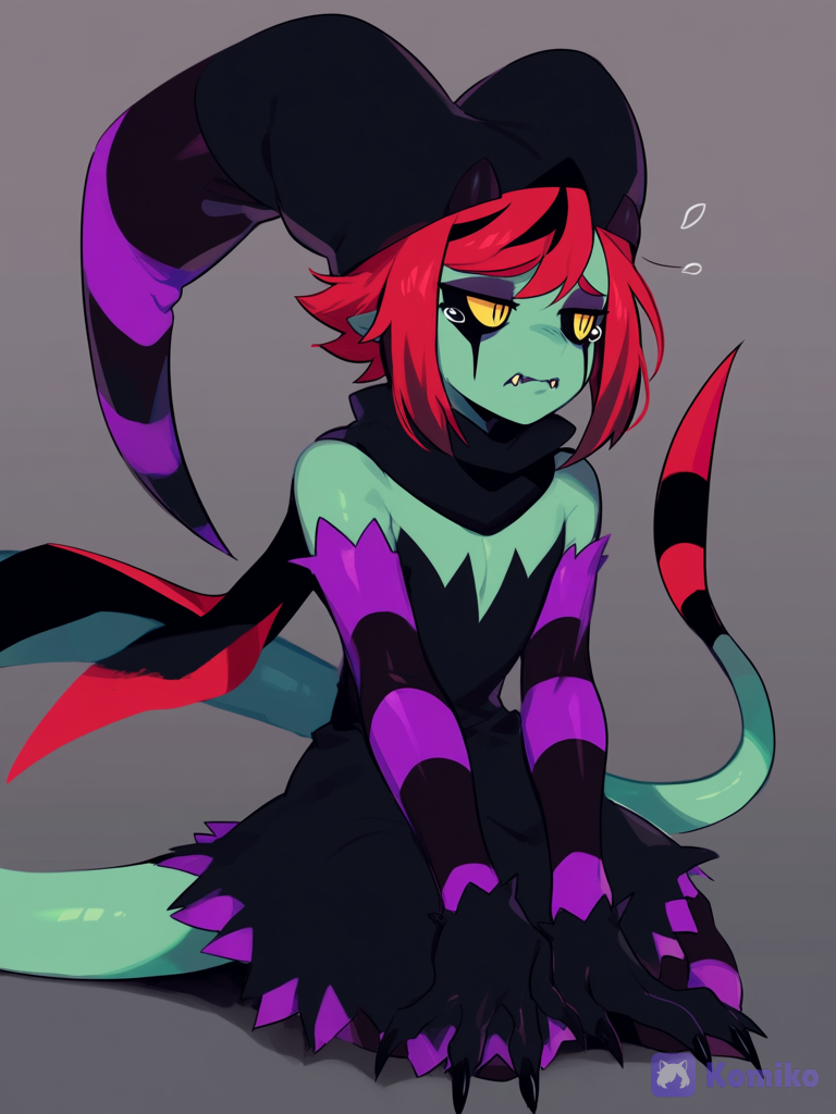 Ts was supposed to he emo fizzie
