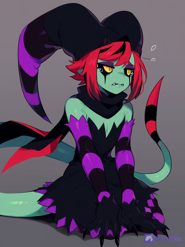 Ts was supposed to he emo fizzie