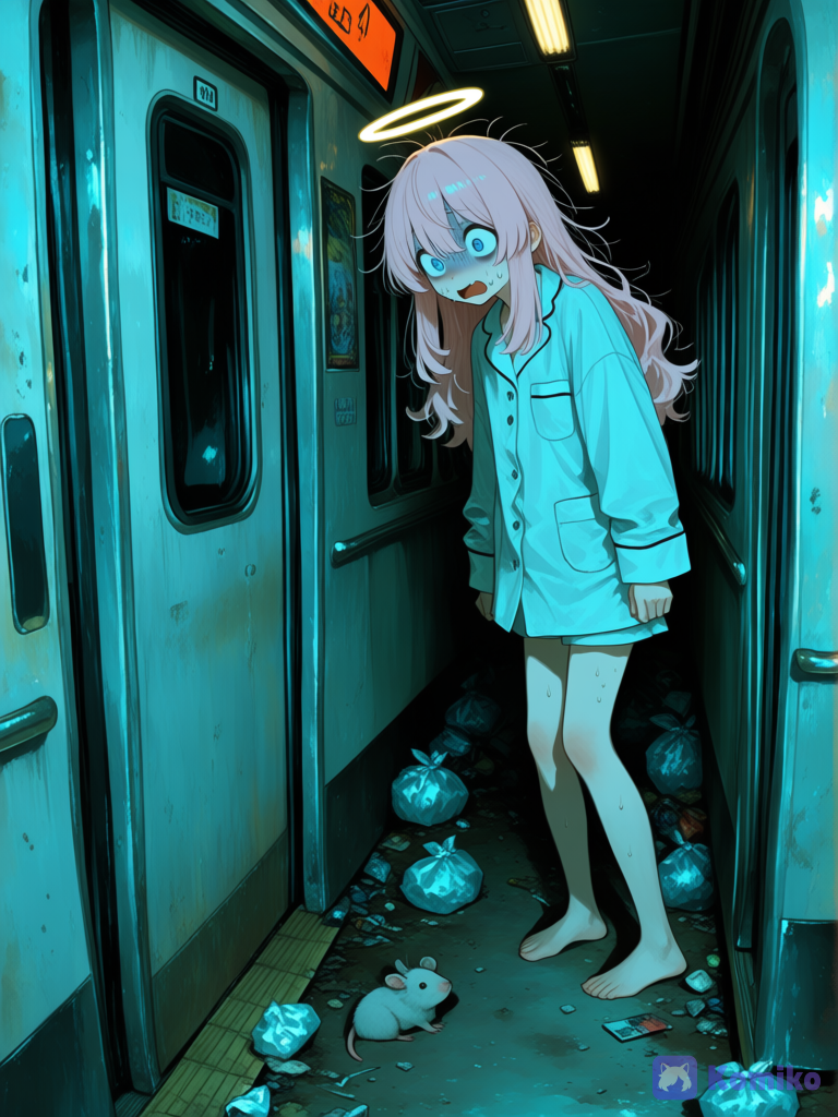Ange perdue dans le métro 🐭💙