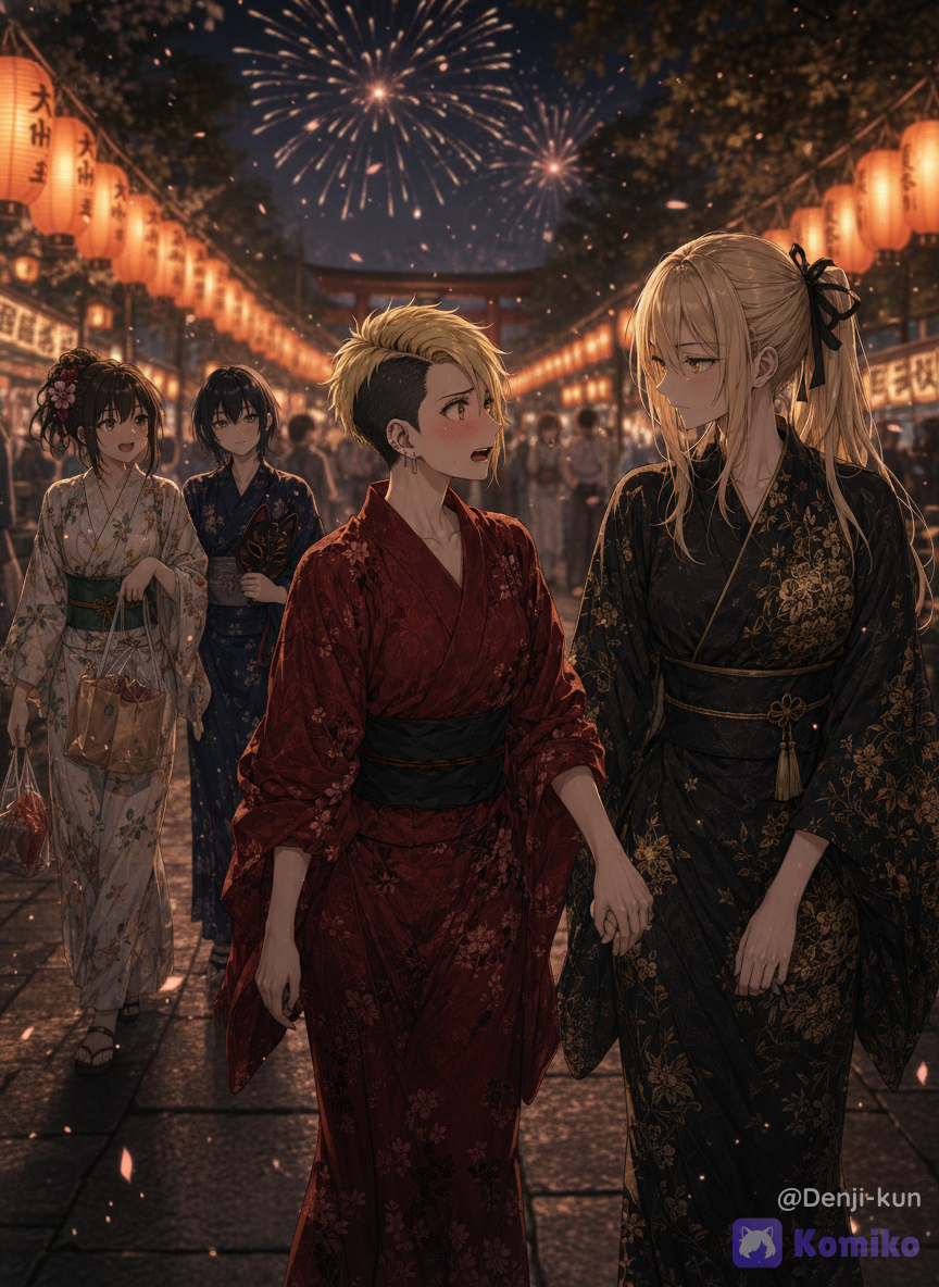Beneath the Lanterns, She Didn’t Let Go