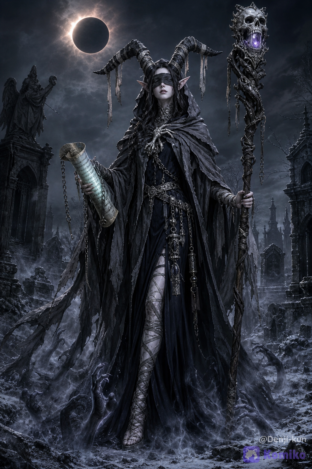 Sybil the Blind Eclipse, Keeper of the Shattered Veil