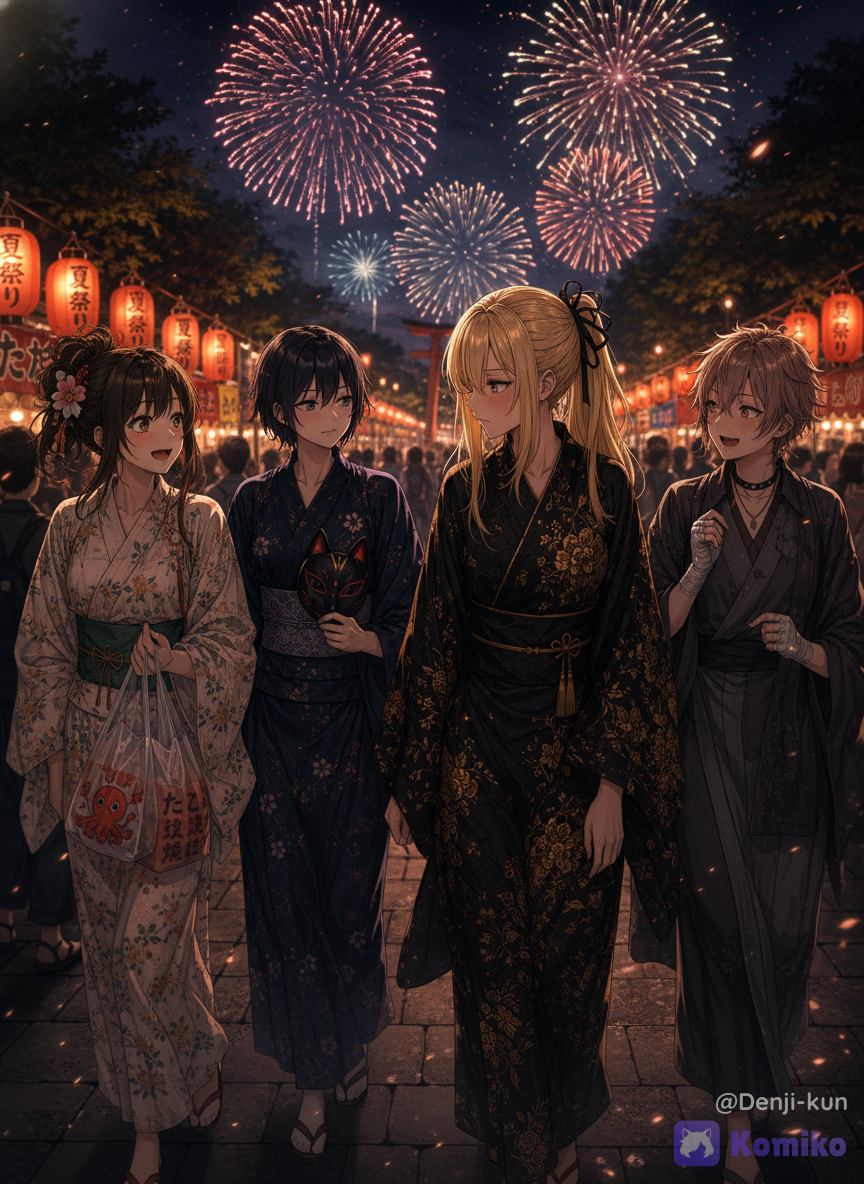 Teasing, Fireworks, and Unspoken Things