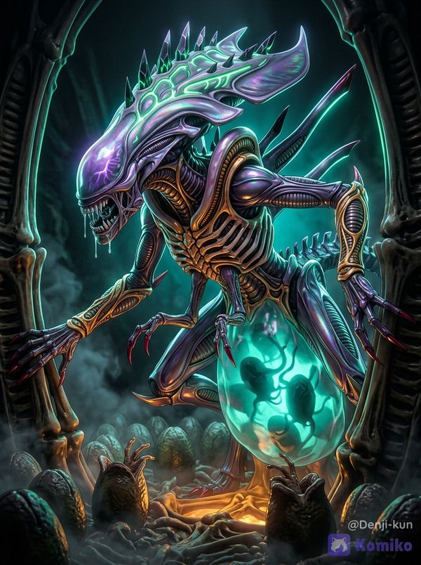 The Amethyst Matriarch: Mother of the Iridescent Brood