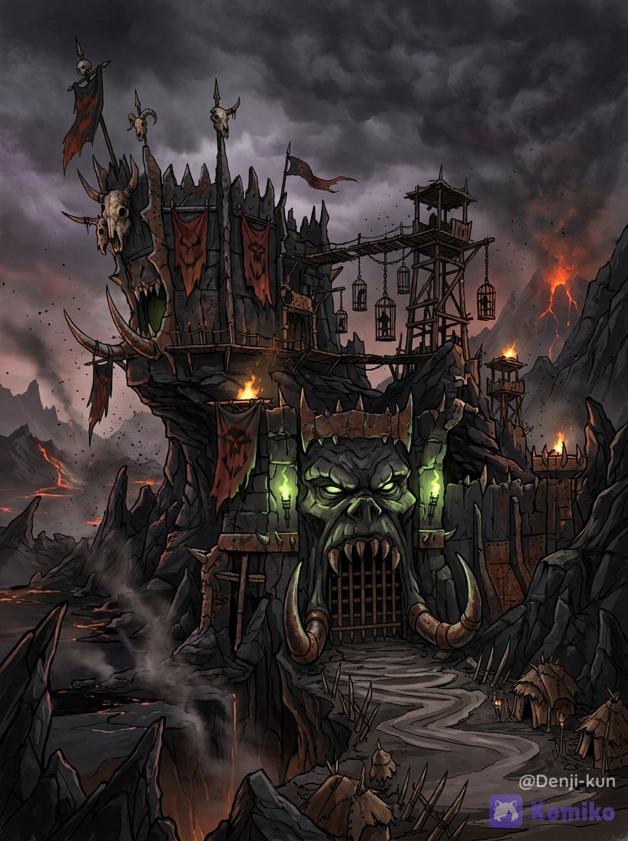The Obsidian Maw: Stronghold of Ash and Iron