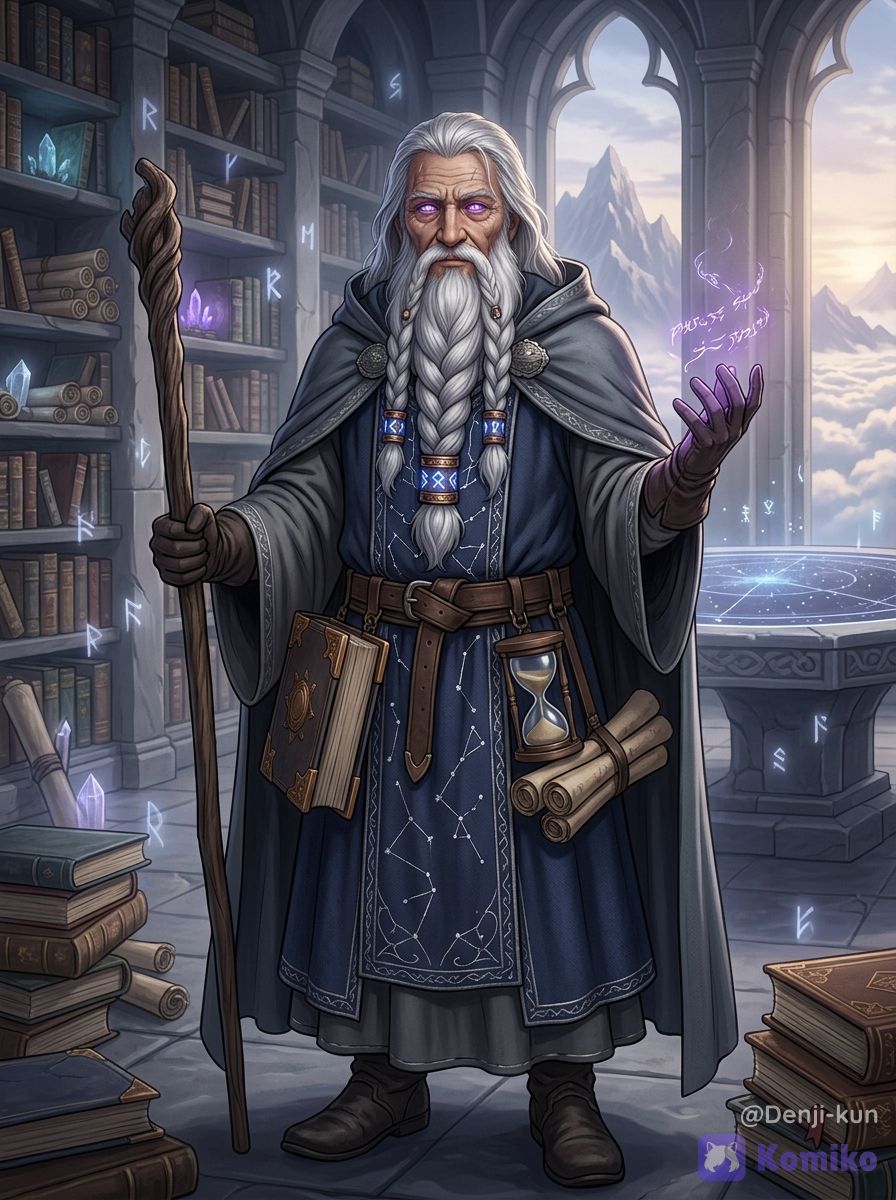 Aldorian, The star elf