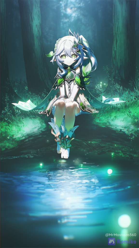 Nahida por la noche