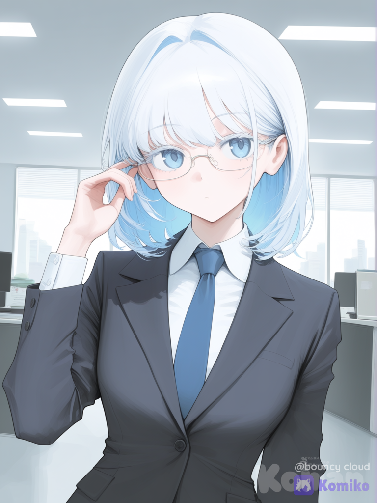 Forced my oc to work in an office