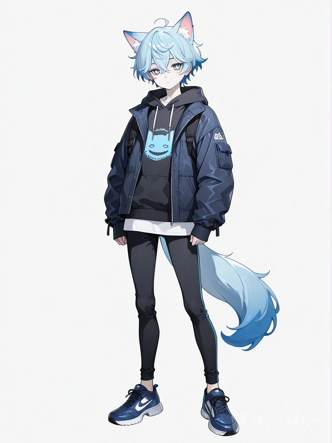 ,