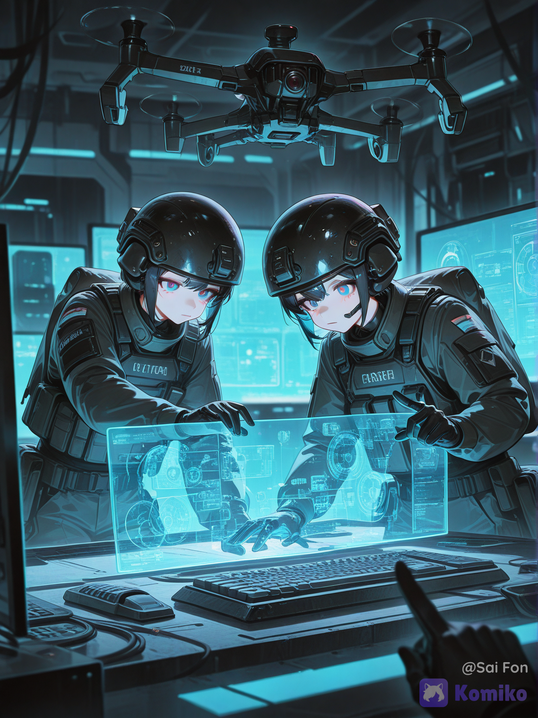 Drone controllers