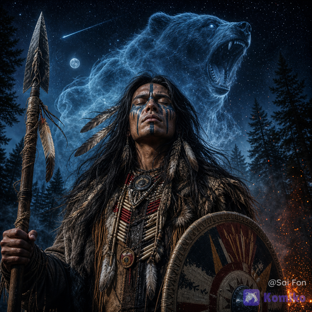 Mató Tȟáŋka (Big Bear)