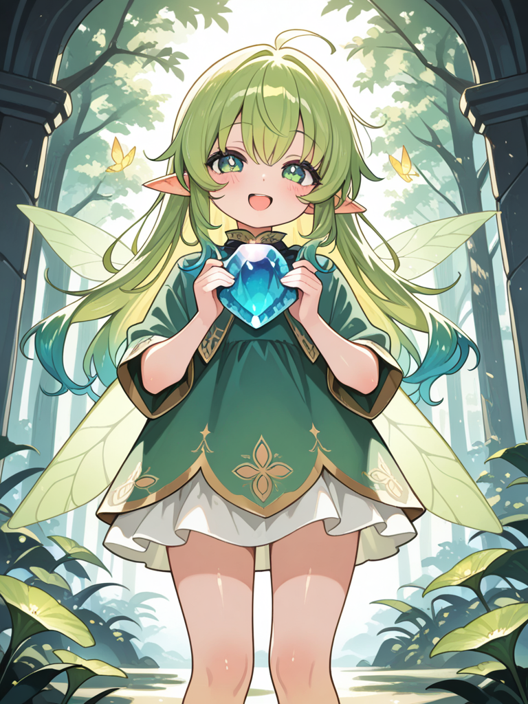 Fairy & Her Sparkly Gem! 💎✨