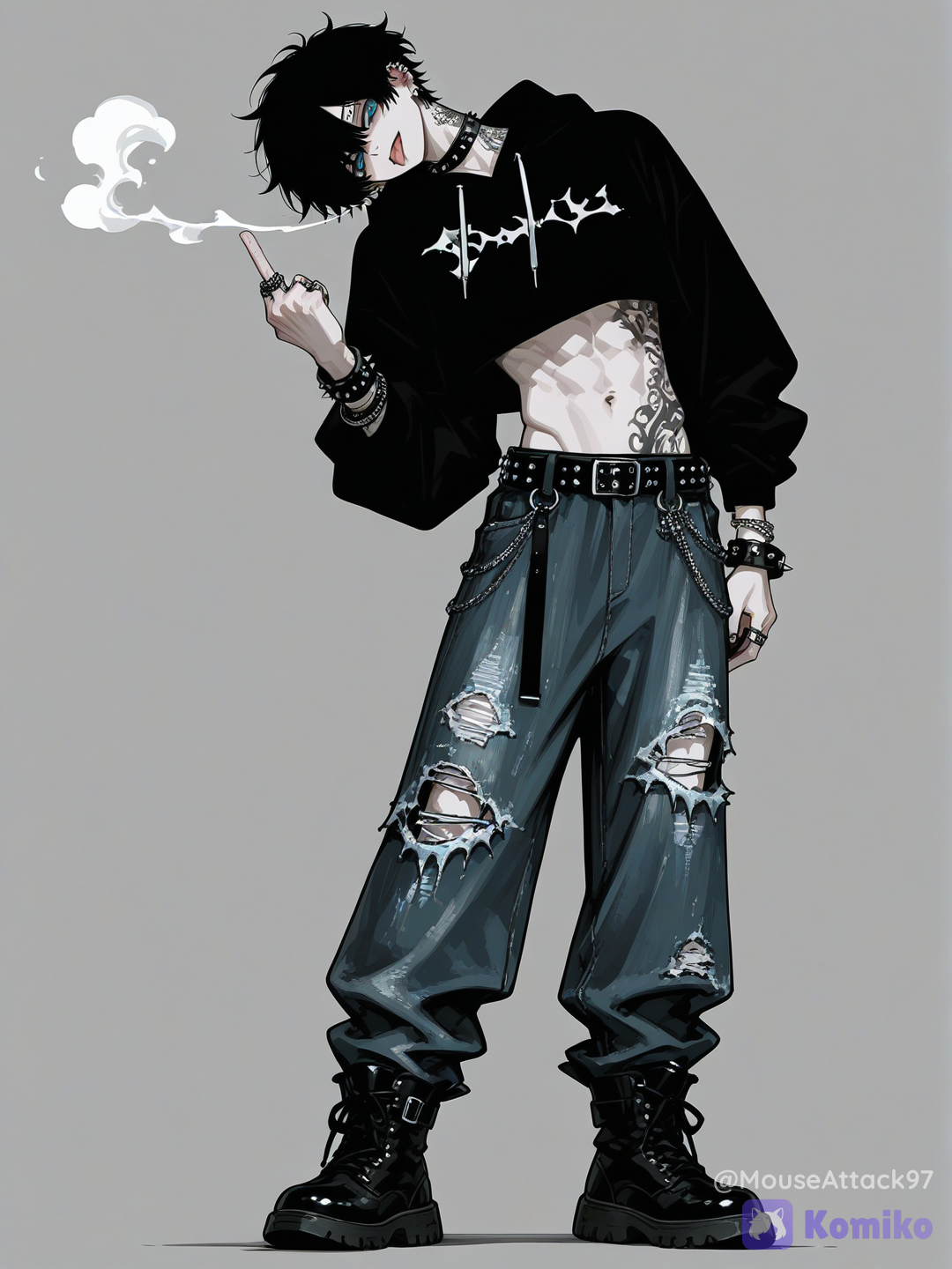 Newest OC to add to my MHA AU roster