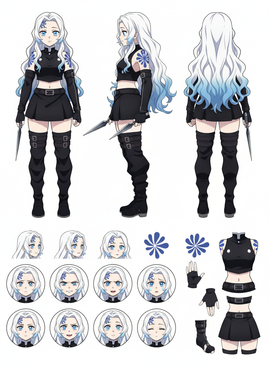 Eira Kioshina character sheet