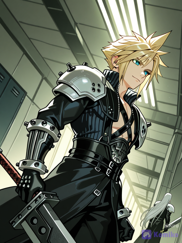 Cloud living his childhood dream.. 1st Class